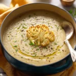 cauliflower garlic soup First Image