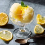 2-Ingredient Lemon Sorbet (Sorbetto al Limone) First Image