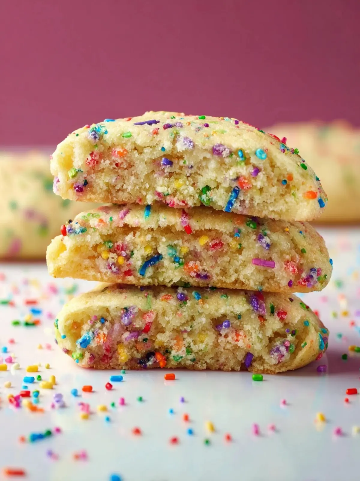Bakery Style Funfetti Cookies First Image