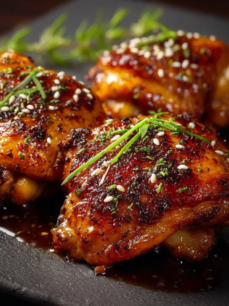 Delicious Bone In Teriyaki Chicken Thighs First Image