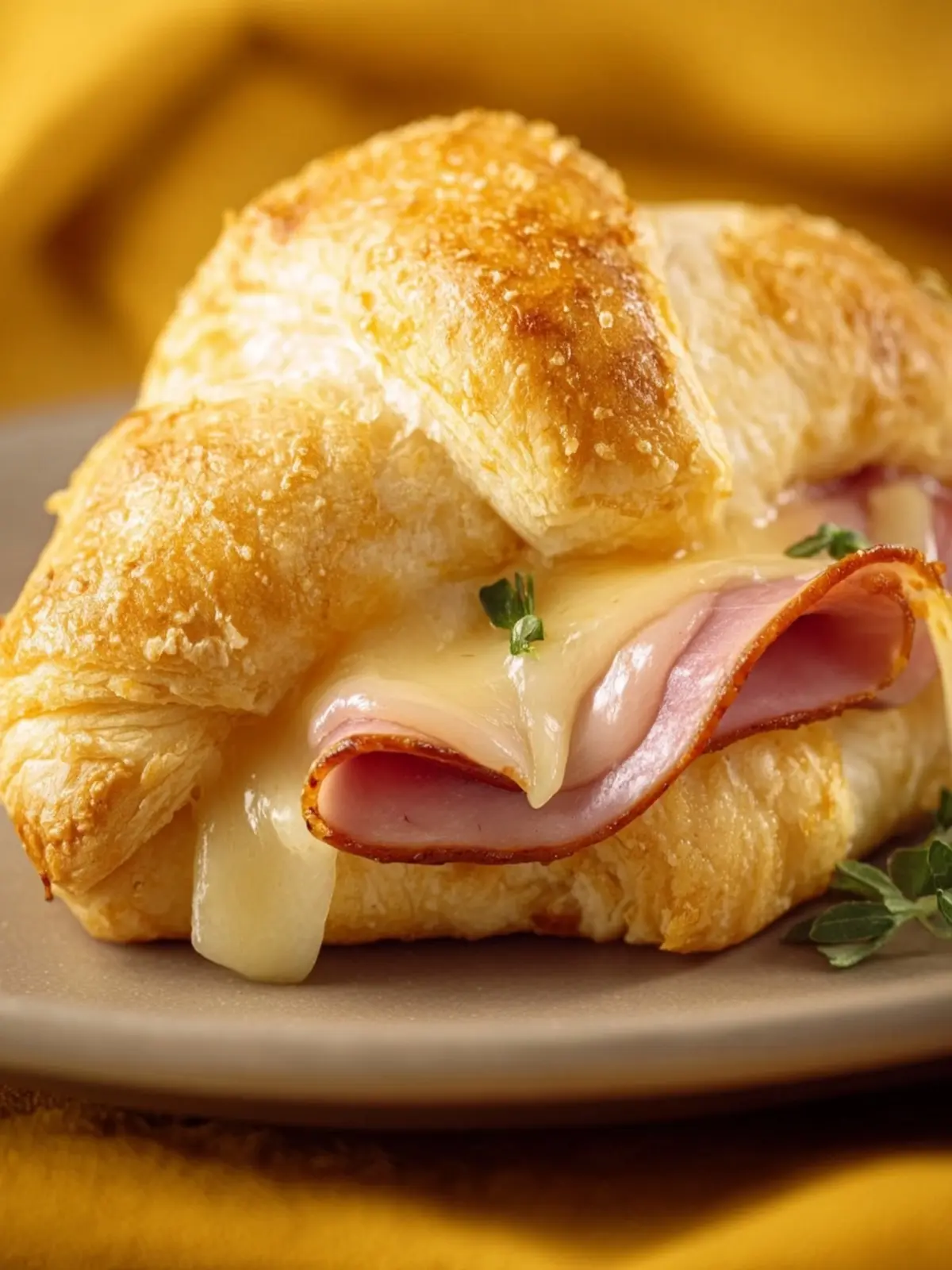 Ham and Cheese Crescent Rolls First Image