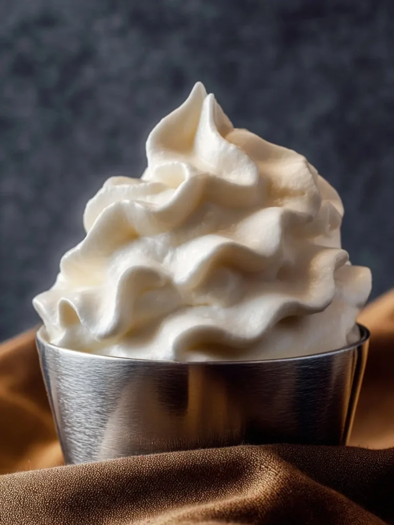 Homemade Whipped Cream First Image