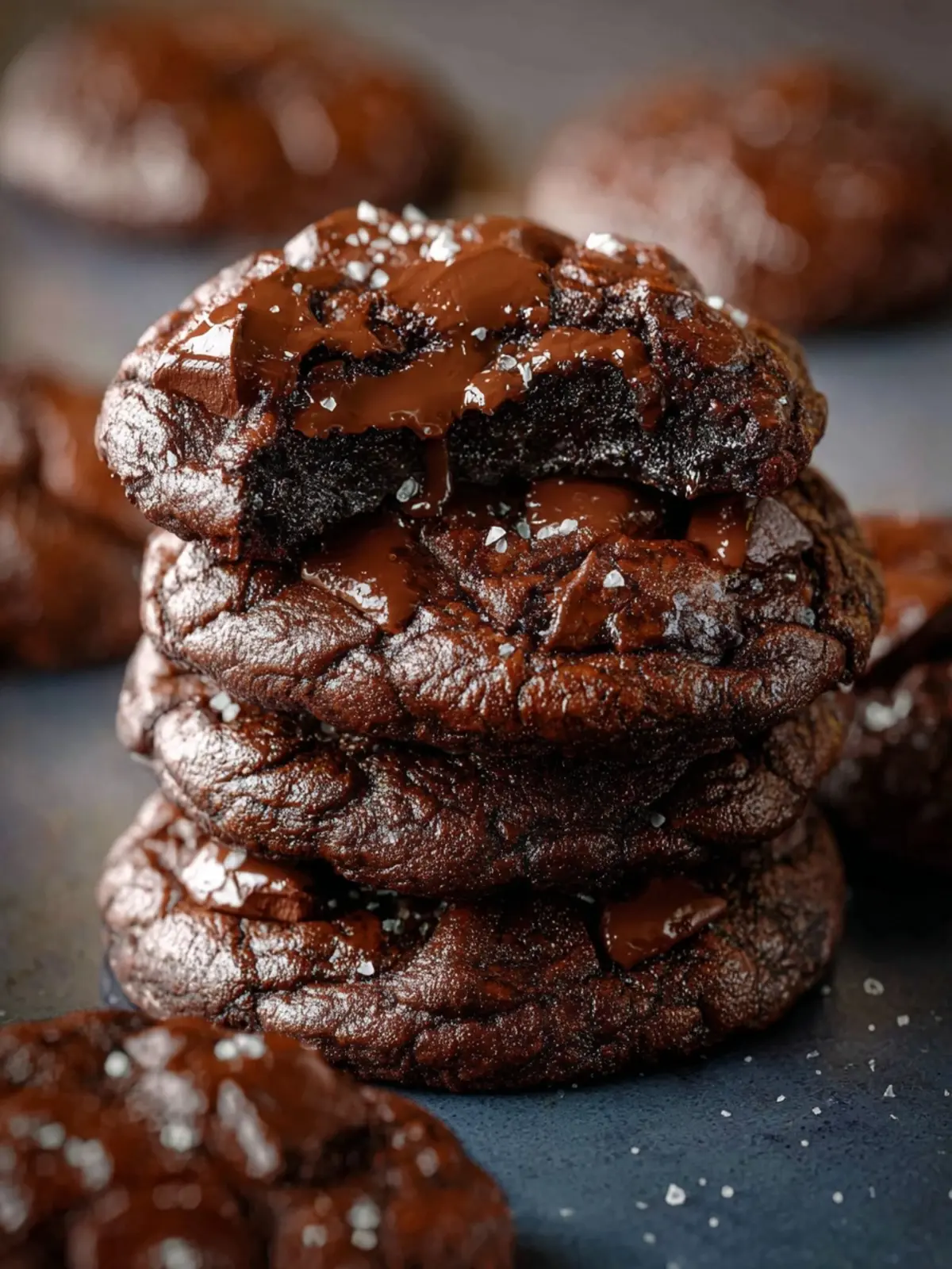 Ultimate Chocolate Cookies (Thick, Fudgy, Bakery‑Style) First Image
